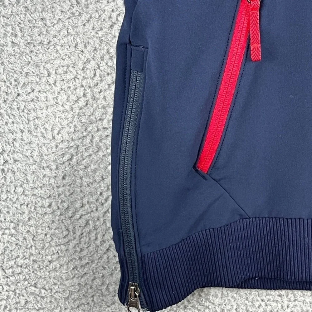 The North Face Men's Small Tekno Pullover Hoodie Jacket Navy‎ Blue (stain/wear)